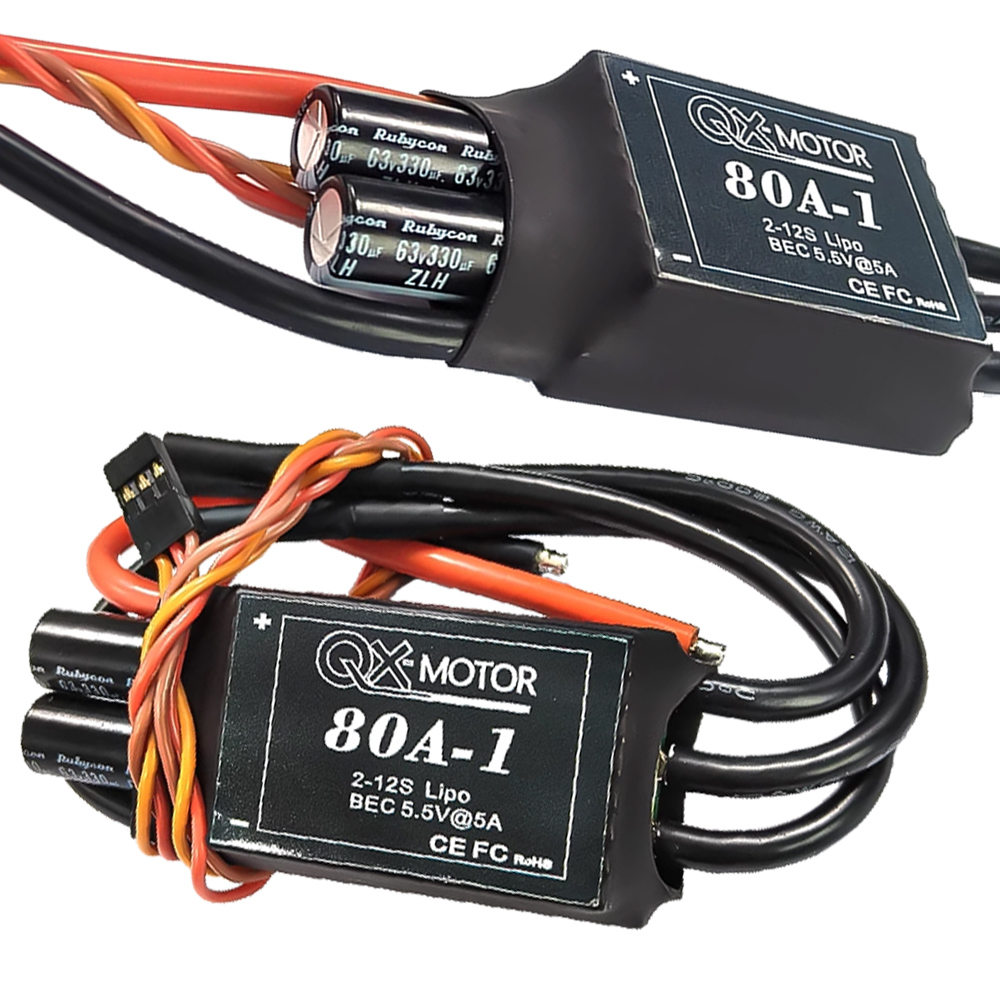 Brushed Drone Motor - 80A 2-12S 브러시리스 ESC 고압 속도