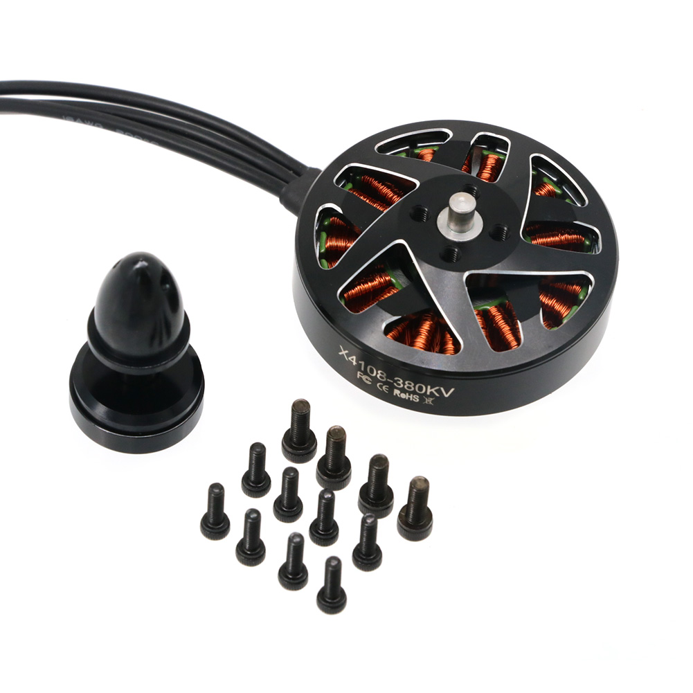 Brushed Drone Motor - 4개 UAngel 4108 X4108 380KV 600KV