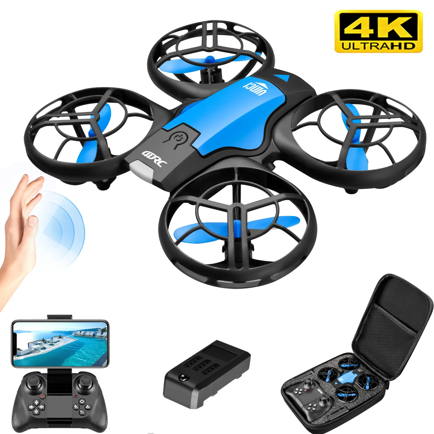 Brushed Drone Motor - V8 신형 미니 드론 4K 프로페셔널