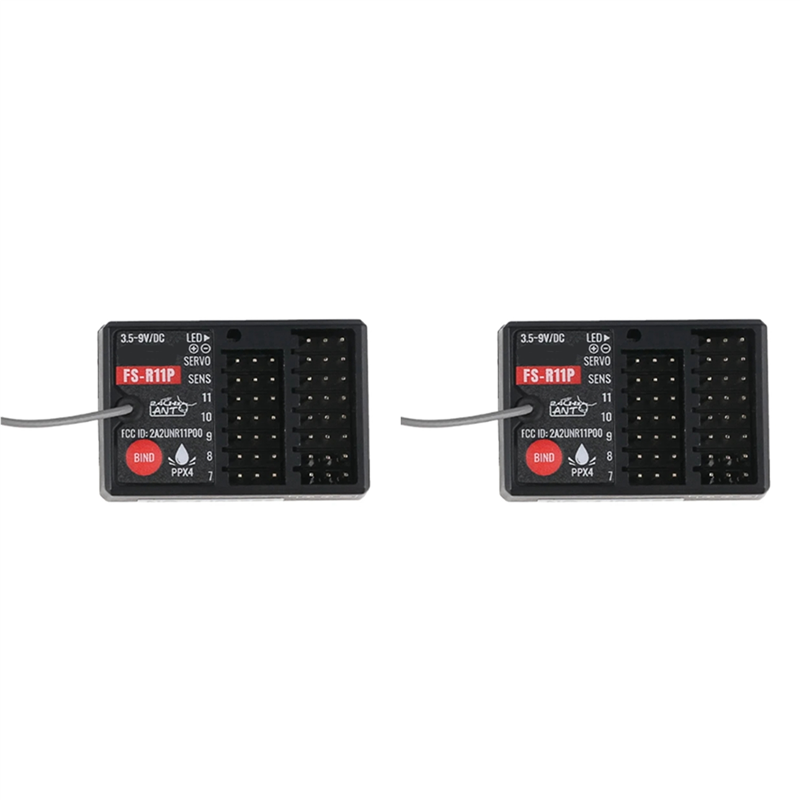 Flysky Transmitter - FLYSKY G11P 리모컨용 2X FS-R11P 수신기