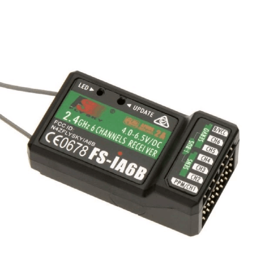 Flysky Transmitter - Flysky Fs-IA6B 수신기 2.4G 6채널 듀얼
