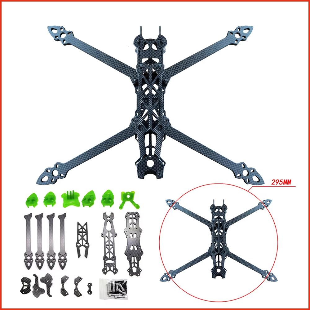 Carbon Fiber Drone Frame - 탄소 섬유 쿼드콥터 프레임 프리스타일 FPV