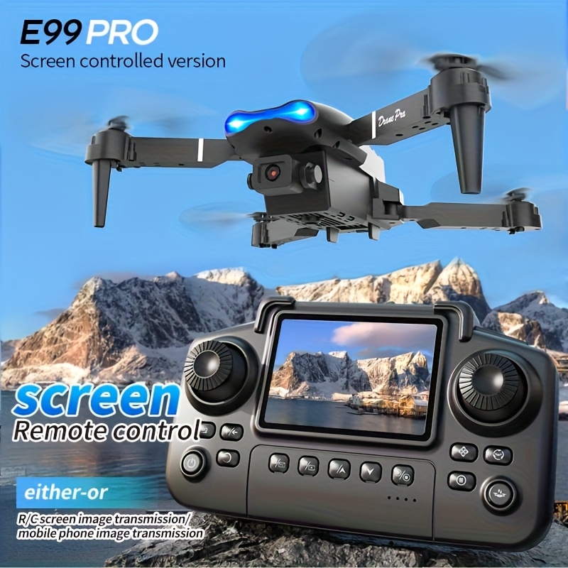 Propeller Guard - E99 PRO MAX: 듀얼 HD 카메라,