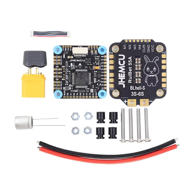 F722 Flight Controller - JHEMCU F722 스택 55A GF30F722-ICM F7
