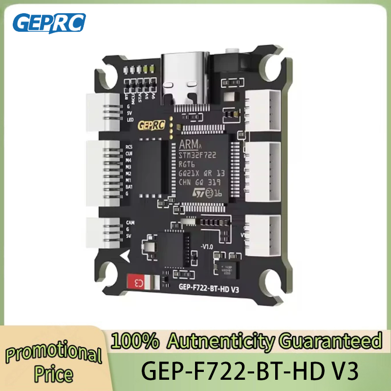 F722 Flight Controller - GEPRC GEP-F722-BT-HD V3 비행 컨트롤러 3-6S