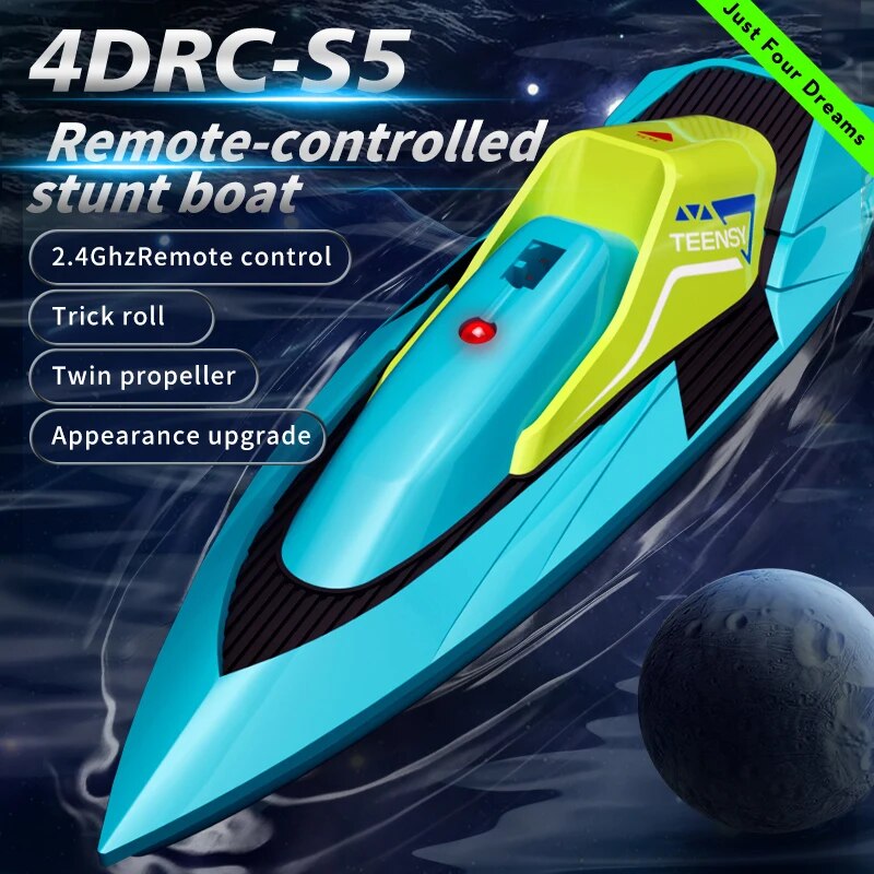 Radio Transmitter 2.4Ghz - 2.4G 미니 RC 보트 10 km/h