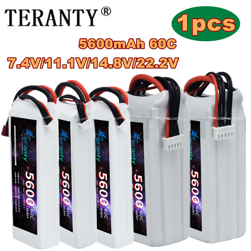Lipo Battery 6S - TERANTY 5600mAh 60C 2S 3S 4S