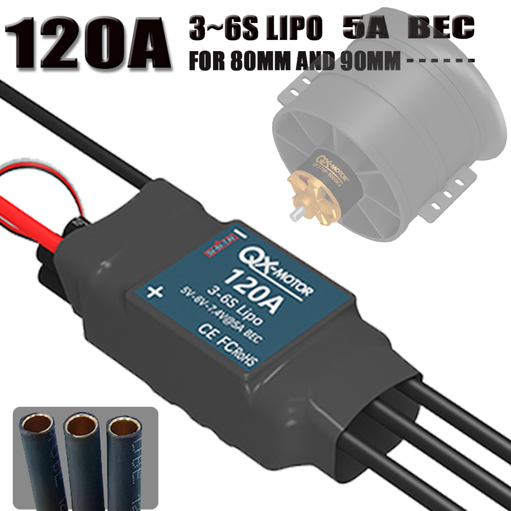 Lipo Battery 6S - QX-MOTOR 브러시리스 전자 속도 컨트롤러, EDF