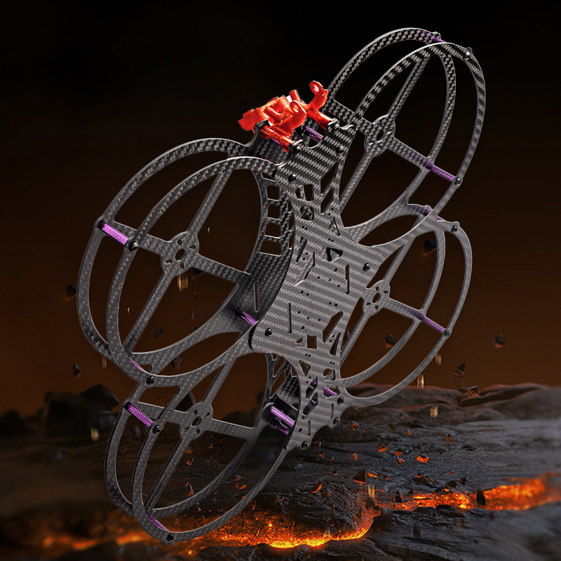 Carbon Fiber Drone Frame - Flyroun RC 드론 FPV 쿼드콥터 멀티콥터