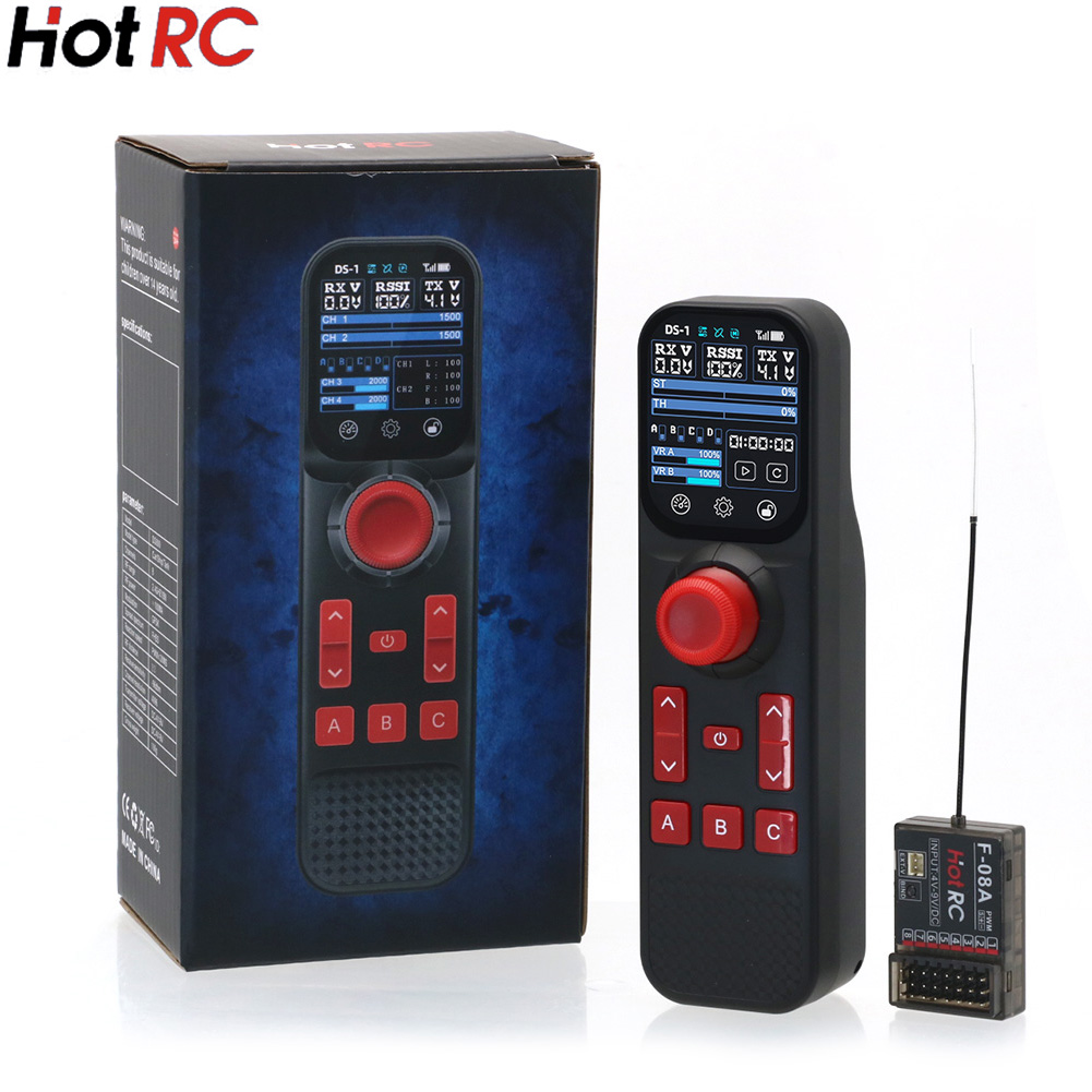 Radio Transmitter 2.4Ghz - Hotrc DS-800 2.4Ghz 8채널 FHSS 리모컨