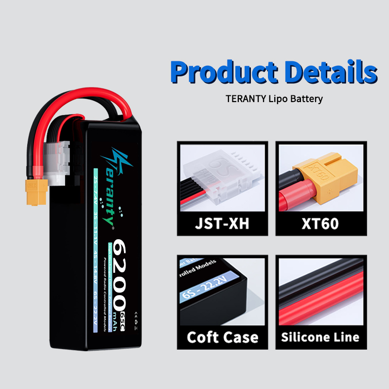 TERANTY 6S 6200mAh 리튬폴리머 배터리 2 - Lipo Battery 6S 리뷰 및 가격