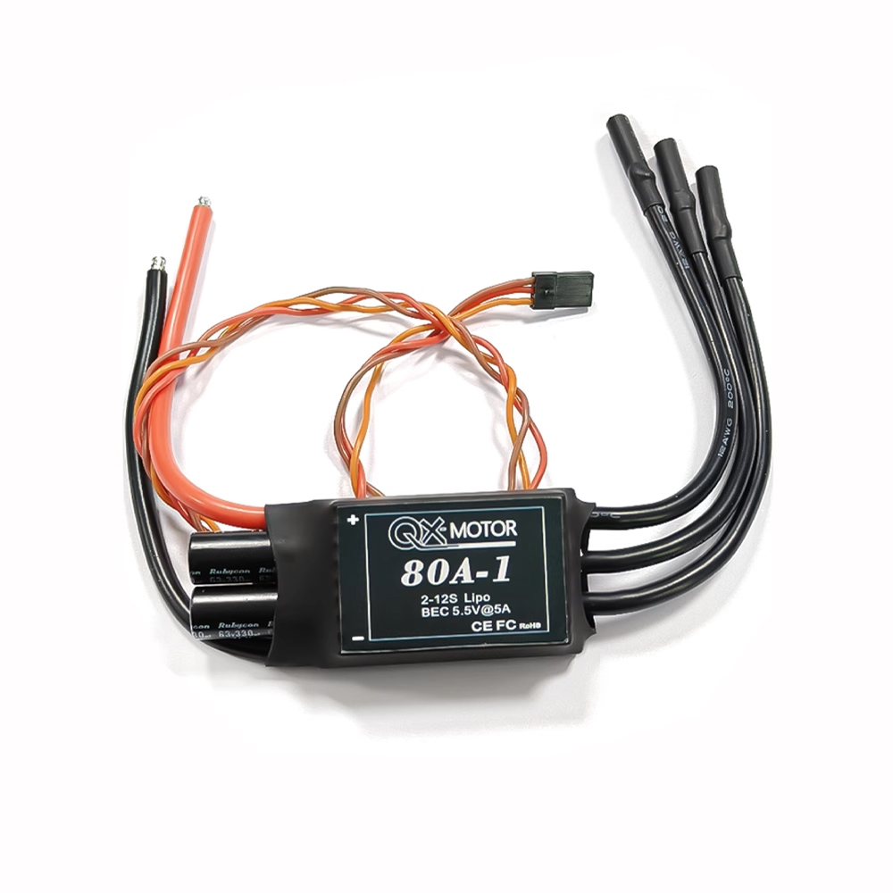 80A 2-12S 브러시리스 ESC 고압 속도 컨트롤러 - Brushed Drone Motor 리뷰 및 가격
