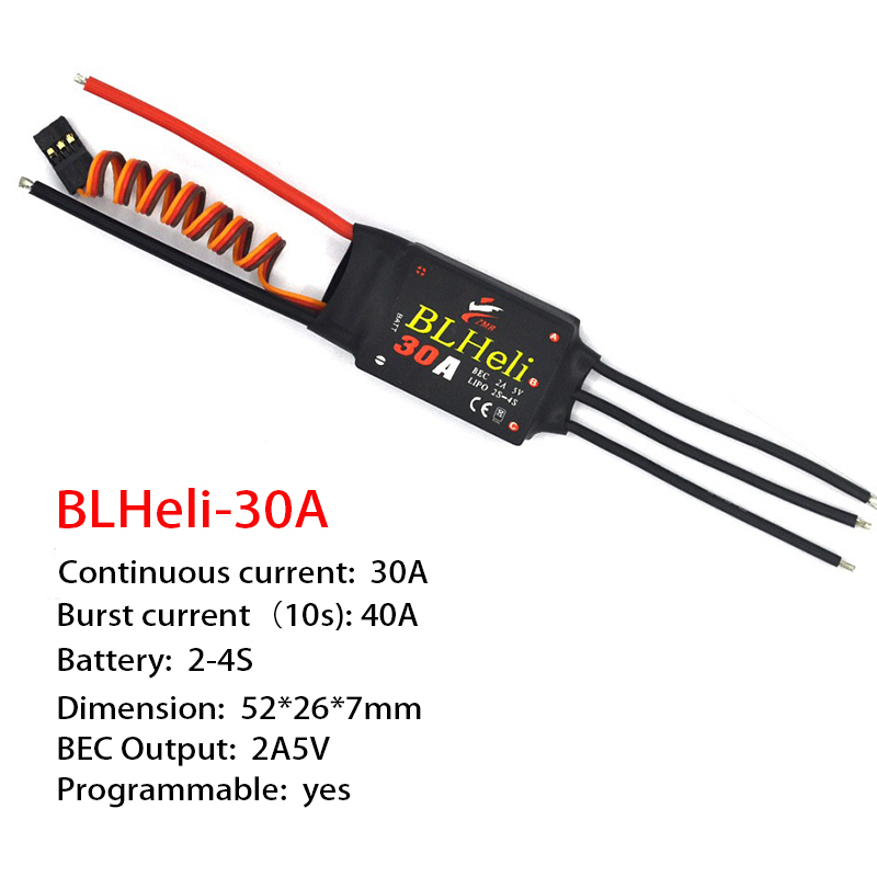 브러시리스 ESC BLHeli 20A 30A 50A,  - Drone Motor 리뷰 및 가격