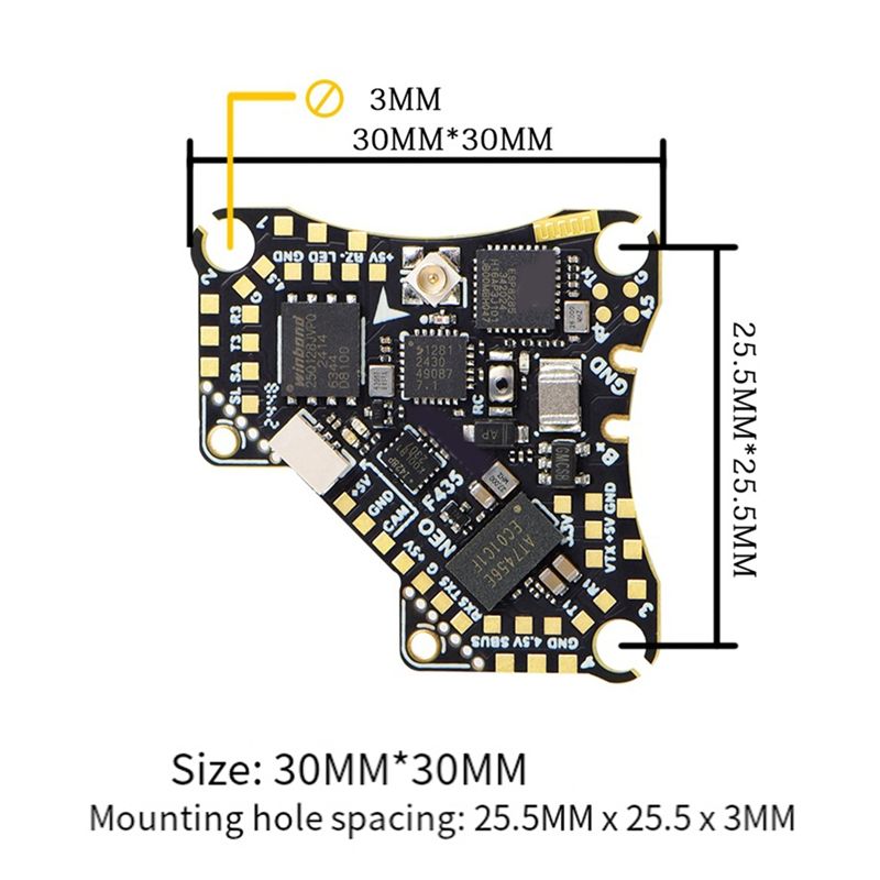 FBIL-F435 NEO 1S AIO 비행 컨트롤러 I - 4 In 1 Esc 리뷰 및 가격