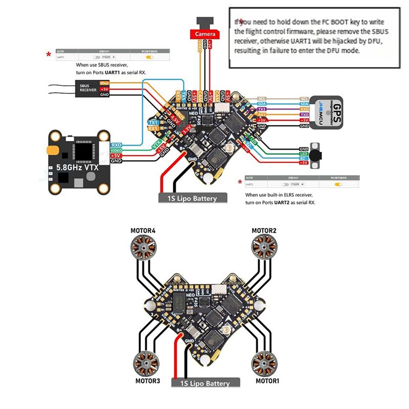 FBIL-F435 NEO 1S AIO 비행 컨트롤러 I - 4 In 1 Esc 리뷰 및 가격