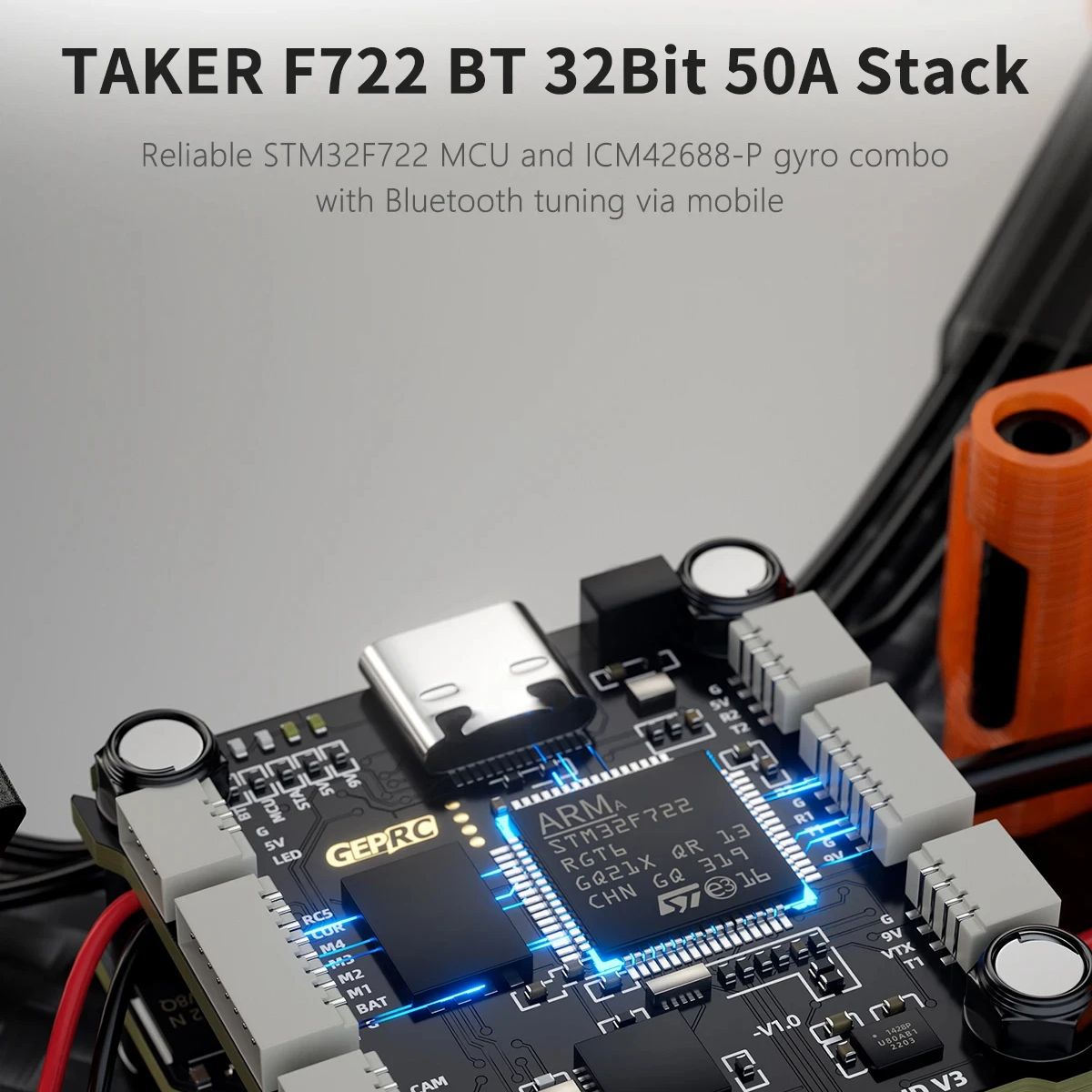 GEPRC MARK5 O4 Pro DC WTFPV 프리 - F722 Flight Controller 리뷰 및 가격