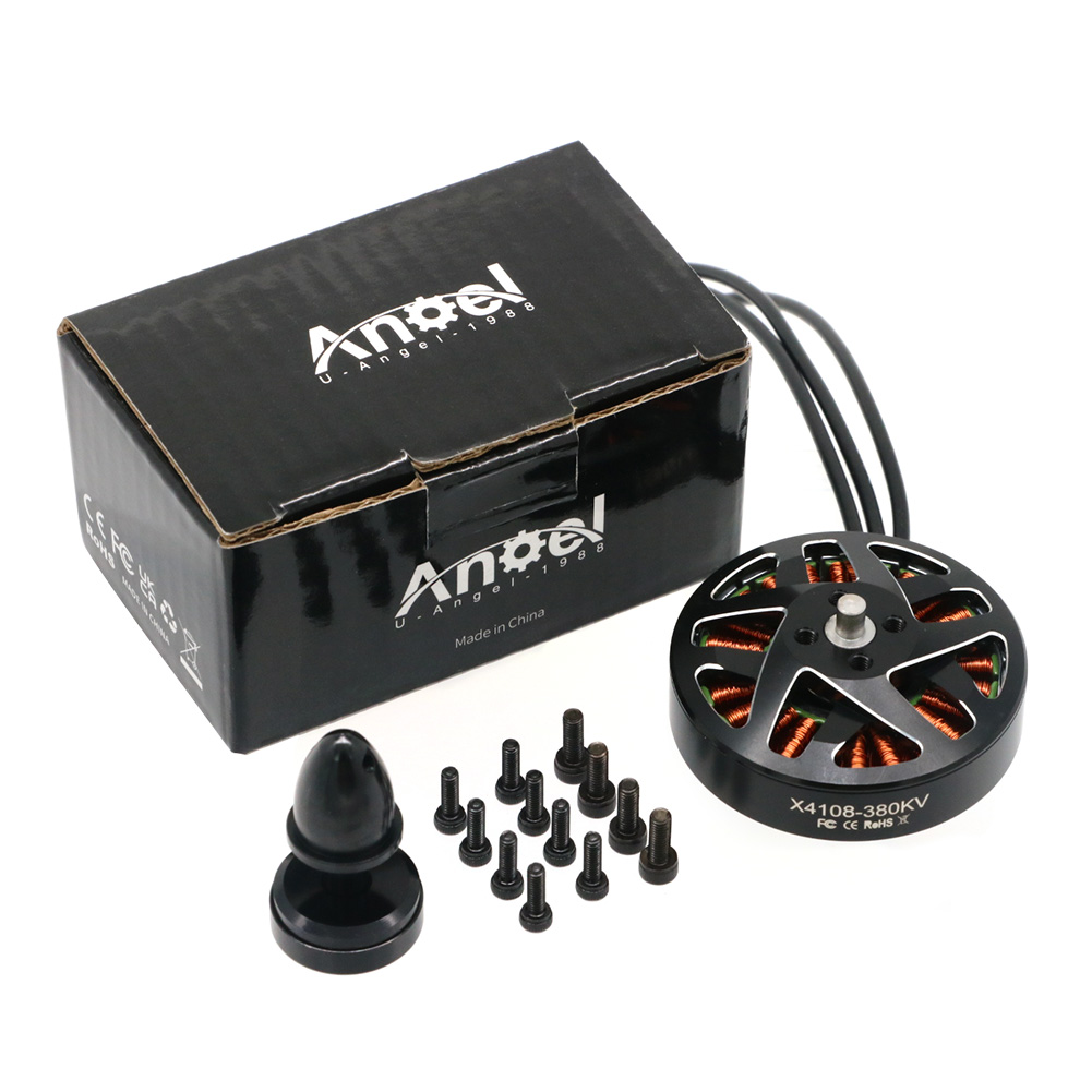4개 UAngel 4108 X4108 380KV 600 - Brushed Drone Motor 리뷰 및 가격