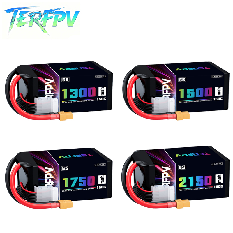 TERFPV Lipo 배터리 6S 22.2V 1300/ - Lipo Battery 6S 리뷰 및 가격