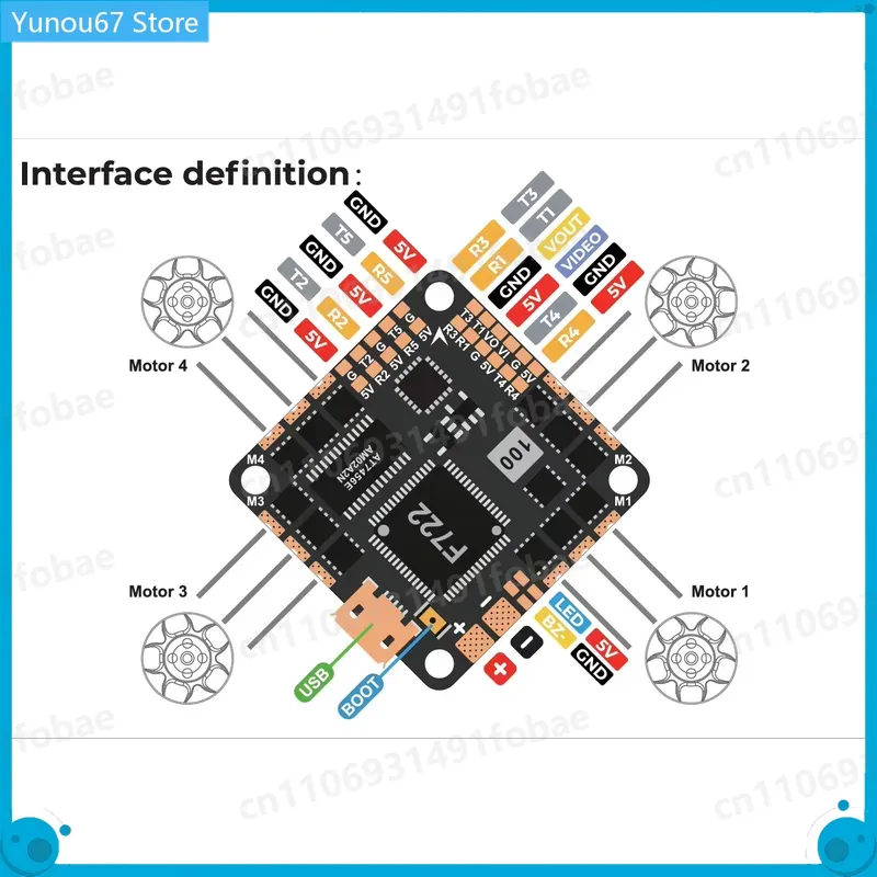 GEPRC GEP-F722-45A AIO V2 비행 컨 - F722 Flight Controller 리뷰 및 가격