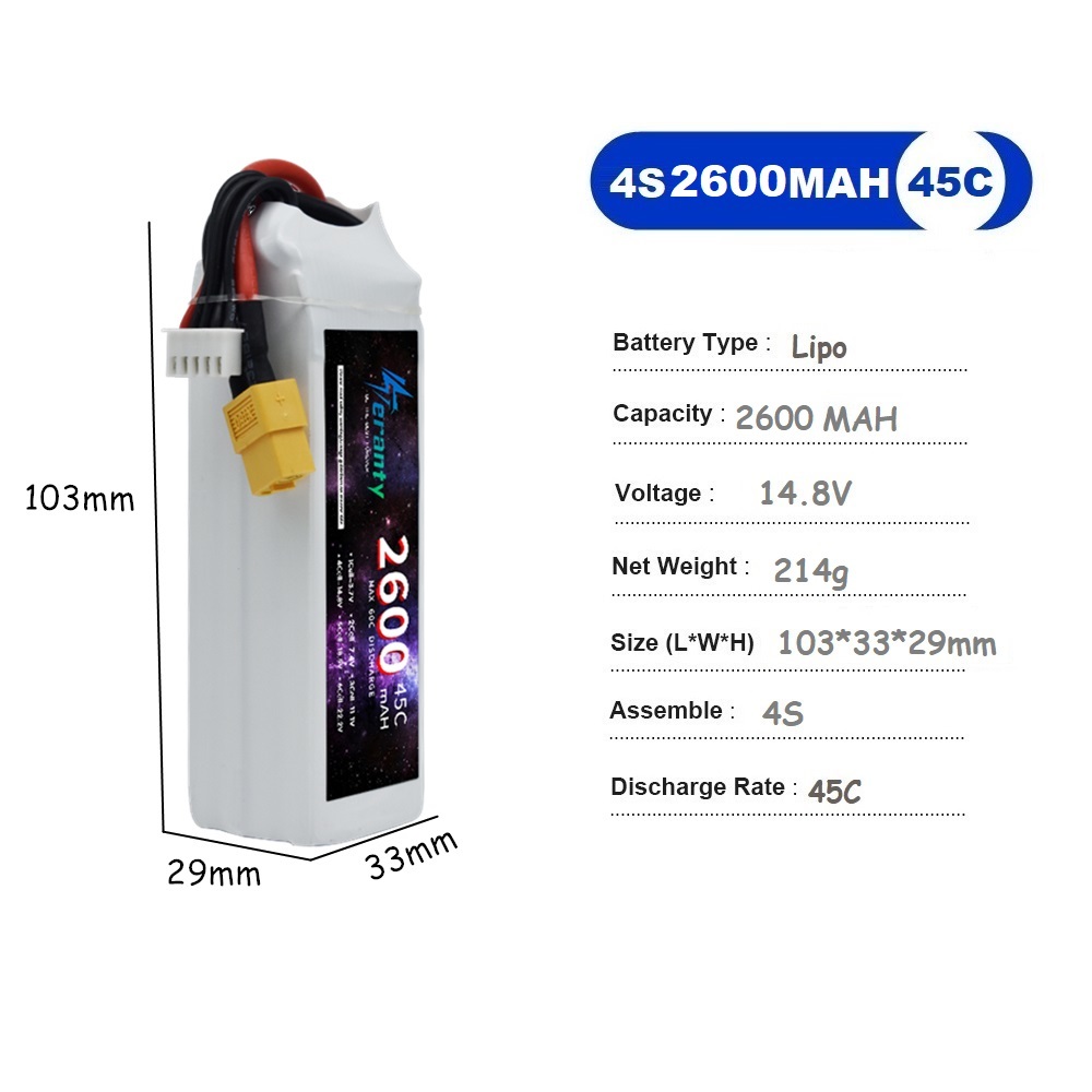 4S LiPo 배터리 14.8V 1500mah 1800 - Lipo Battery 4S 리뷰 및 가격