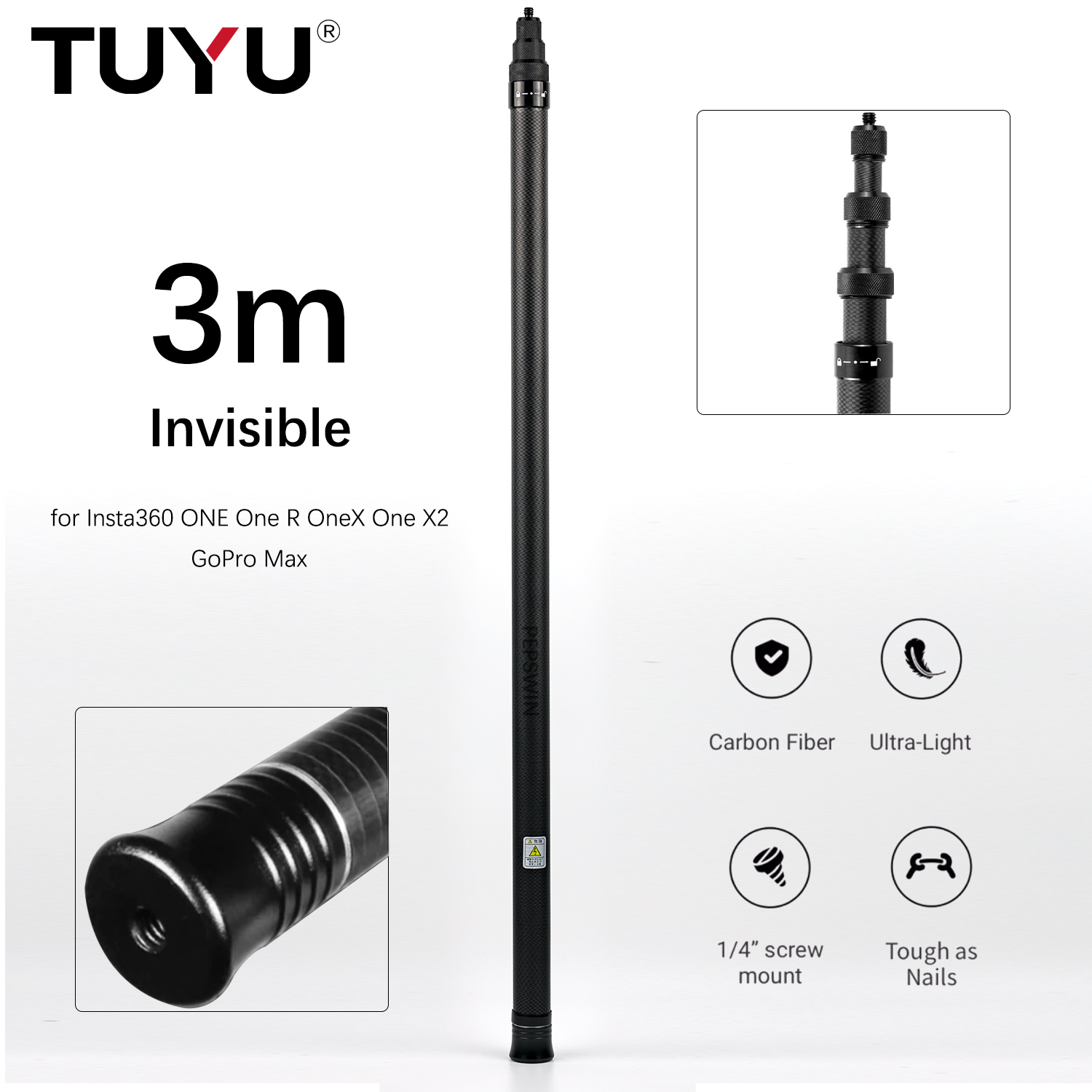 3M 인스타 360 ONE X2 보이지 않는 셀카봉,  - Runcam Camera 리뷰 및 가격