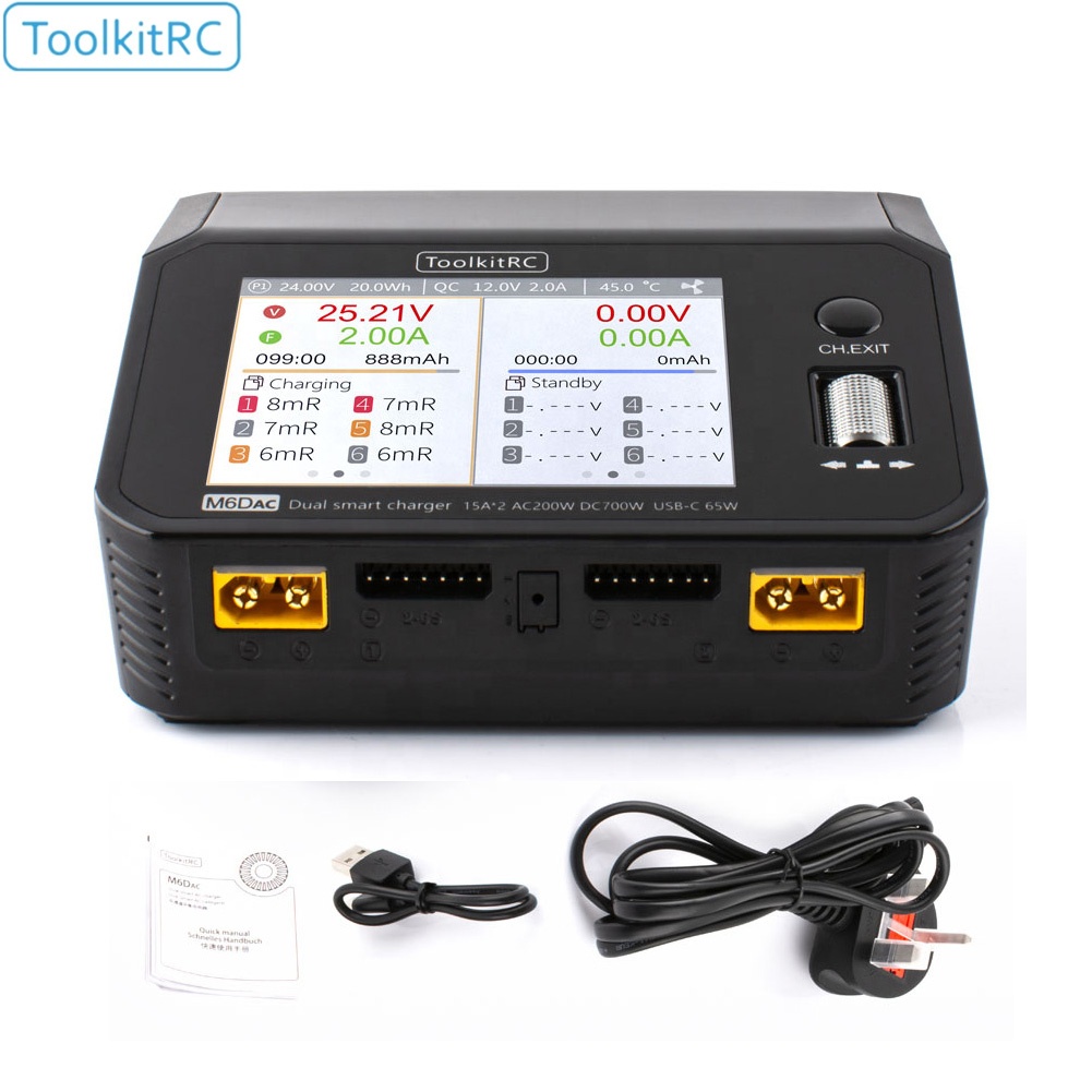 툴킷RC M6DAC 350W X 2 USB-C 65W  - Lipo Battery 6S 리뷰 및 가격