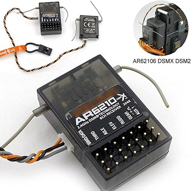 DSMX DSM2 AR6210 6채널 2.4GHz 수신 - Radio Transmitter 2.4Ghz 리뷰 및 가격