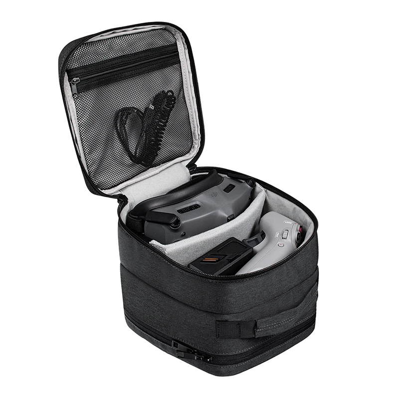 DJI 고글 용 휴대용 케이스 듀얼 레이어 스토리지 공 - Dji Goggles 리뷰 및 가격