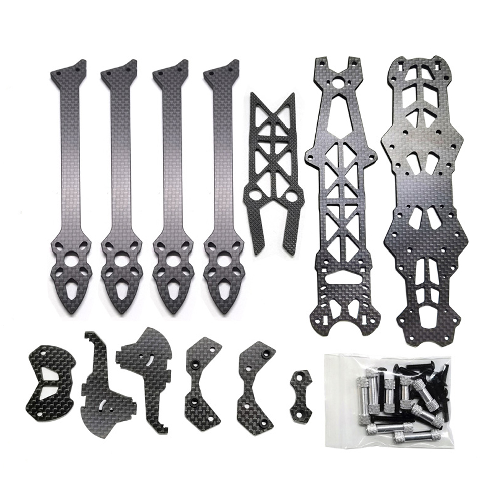 탄소 섬유 쿼드콥터 프레임 프리스타일 FPV 레이싱 드 - Carbon Fiber Drone Frame 리뷰 및 가격
