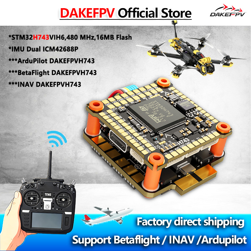 DAKEFPV H743 FC 6S 55A 8S 70A  - Betaflight Fc 리뷰 및 가격