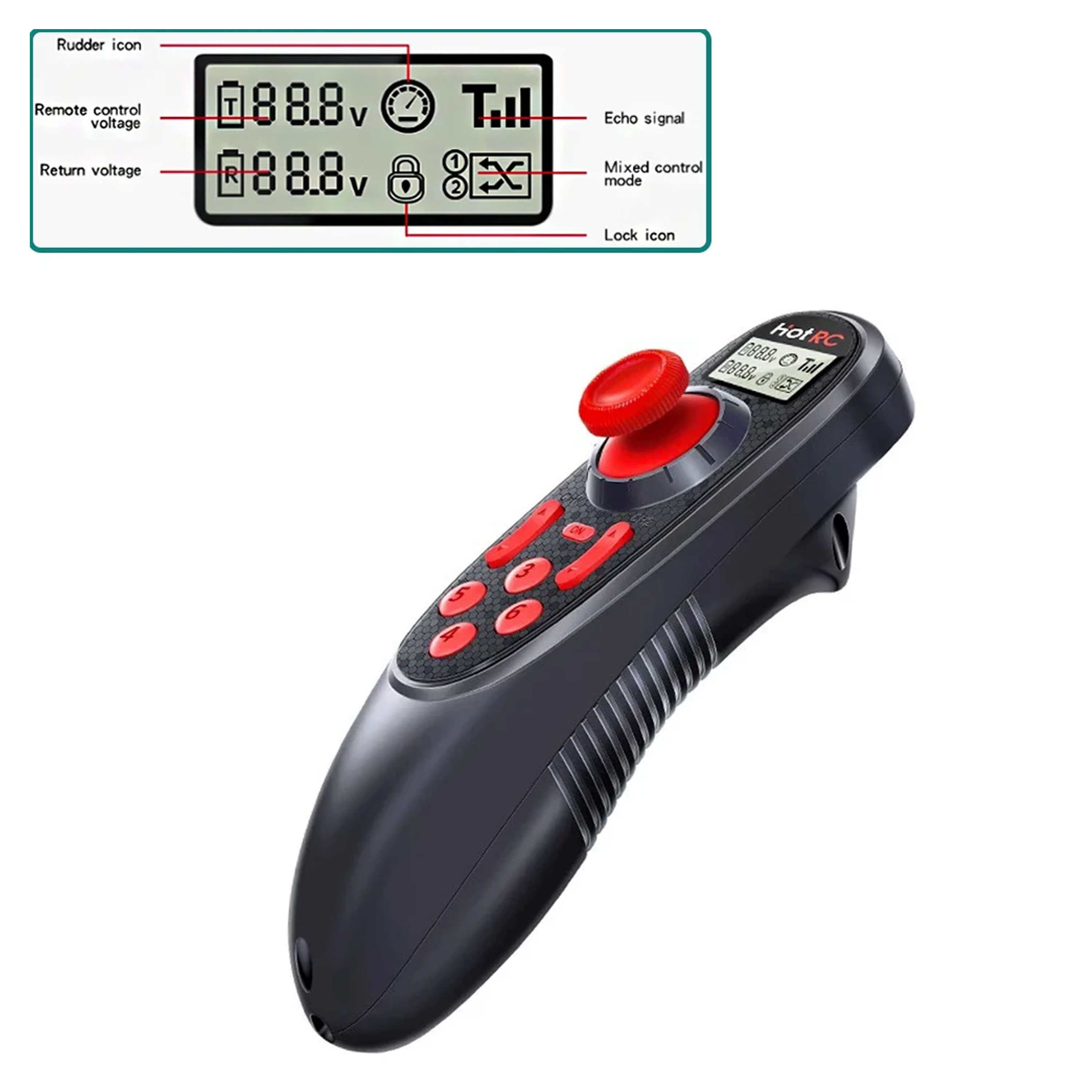 HOTRC DS-600 DS600 6CH 2.4GHz  - Radio Transmitter 2.4Ghz 리뷰 및 가격