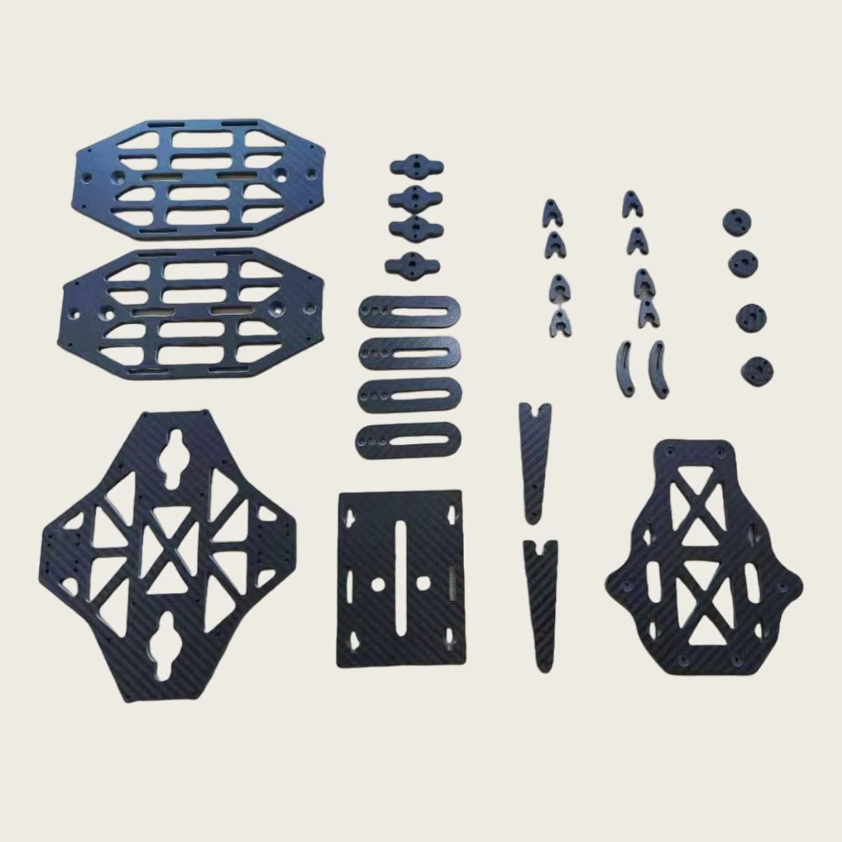 탄소 섬유 시트 플레이트 절단 패널 보드 가공 CNC  - Carbon Fiber Drone Frame 리뷰 및 가격