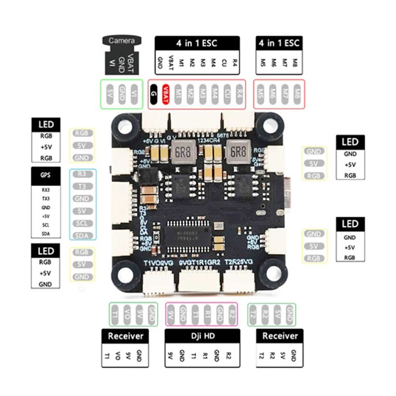 ABXE-F722 비행 컨트롤러 5V/10V 듀얼 BE - F722 Flight Controller 리뷰 및 가격