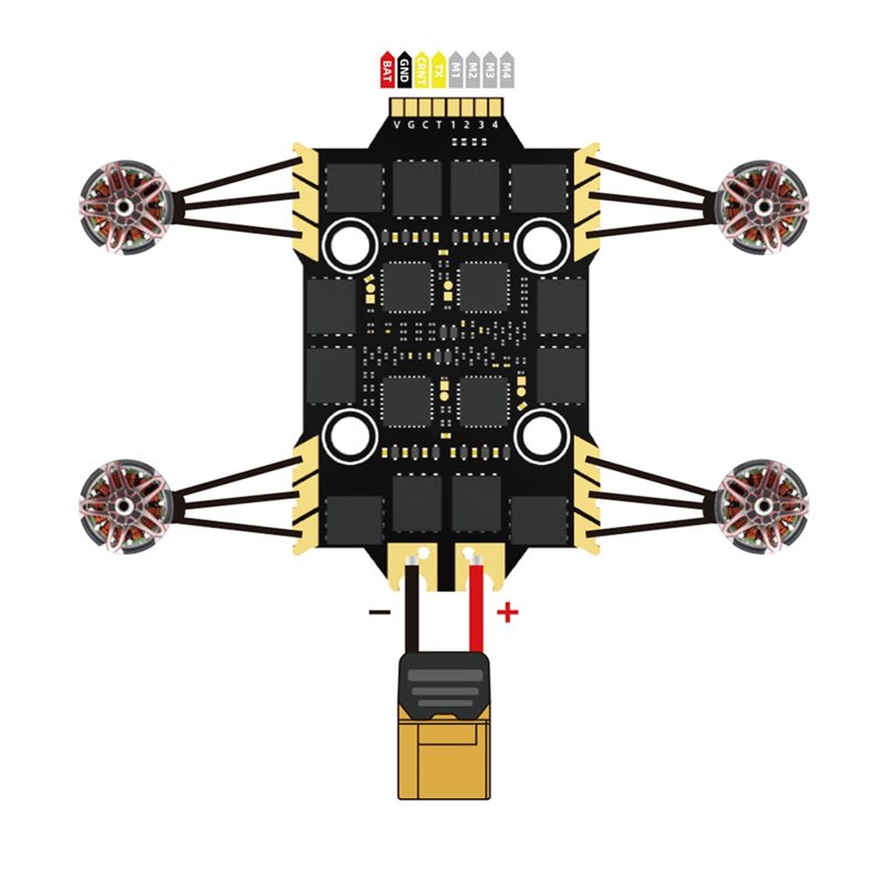 [프로모션] RC FPV 드론용 60A 4-in-1 6 - 4 In 1 Esc 리뷰 및 가격