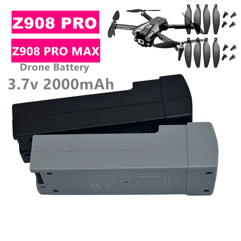 Z908 PRO 드론 배터리 3.7v 2000mAh Z - Brushed Drone Motor 리뷰 및 가격