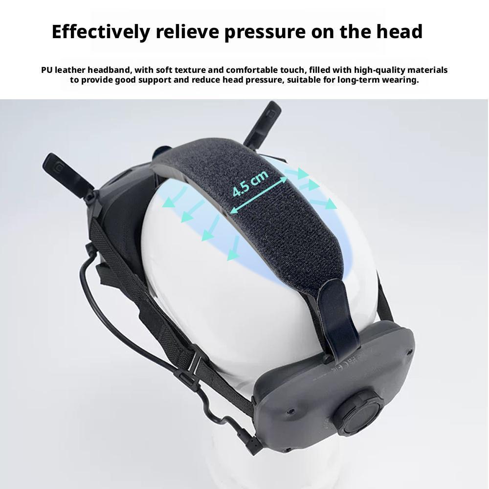 DJI N3 PU 가죽 360용 ° 조정 가능한 헤드  - Dji Goggles 리뷰 및 가격