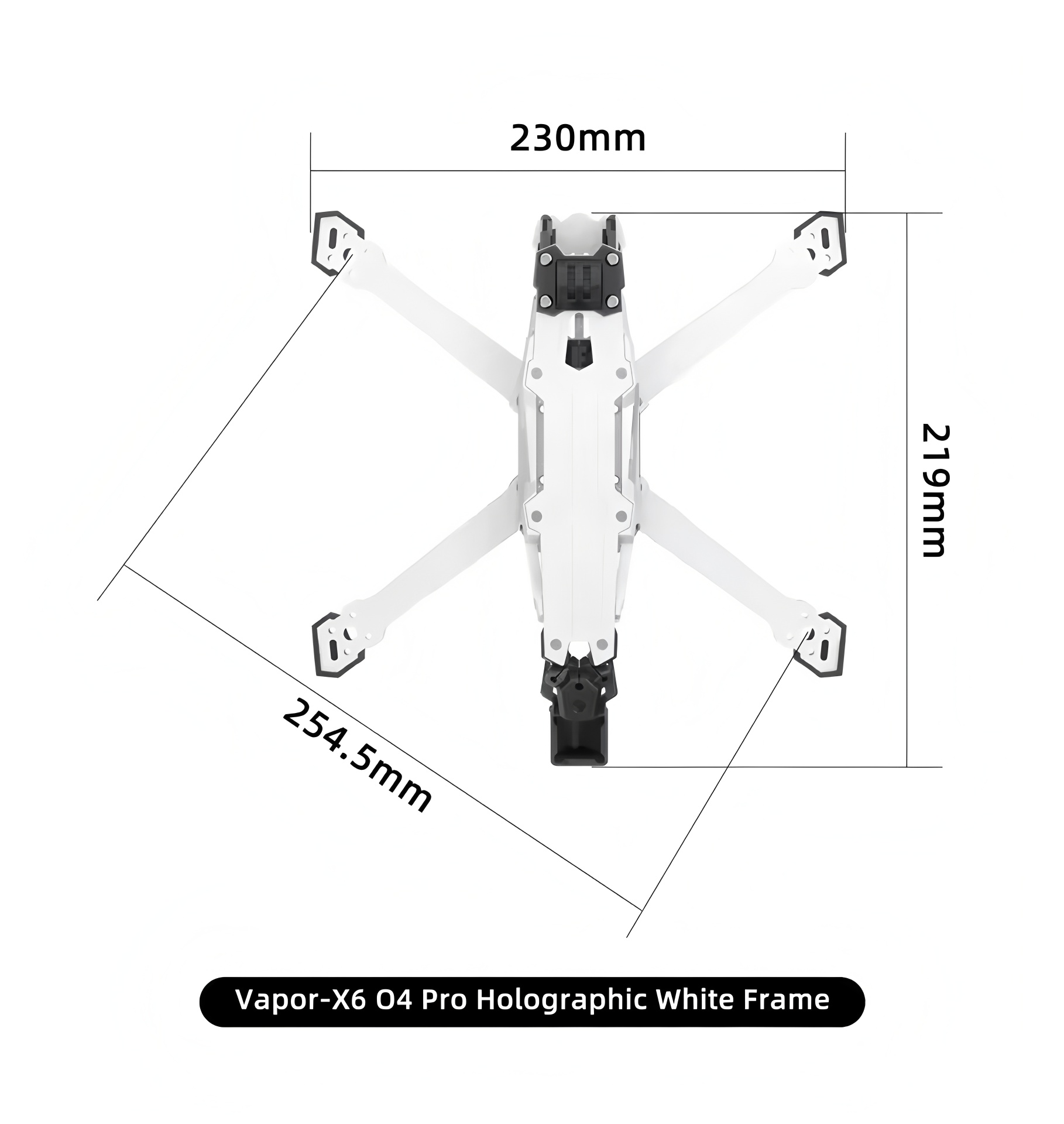 GEPRC Vapor D5/x5/x6 O4 Pro 프레 - Carbon Fiber Drone Frame 리뷰 및 가격