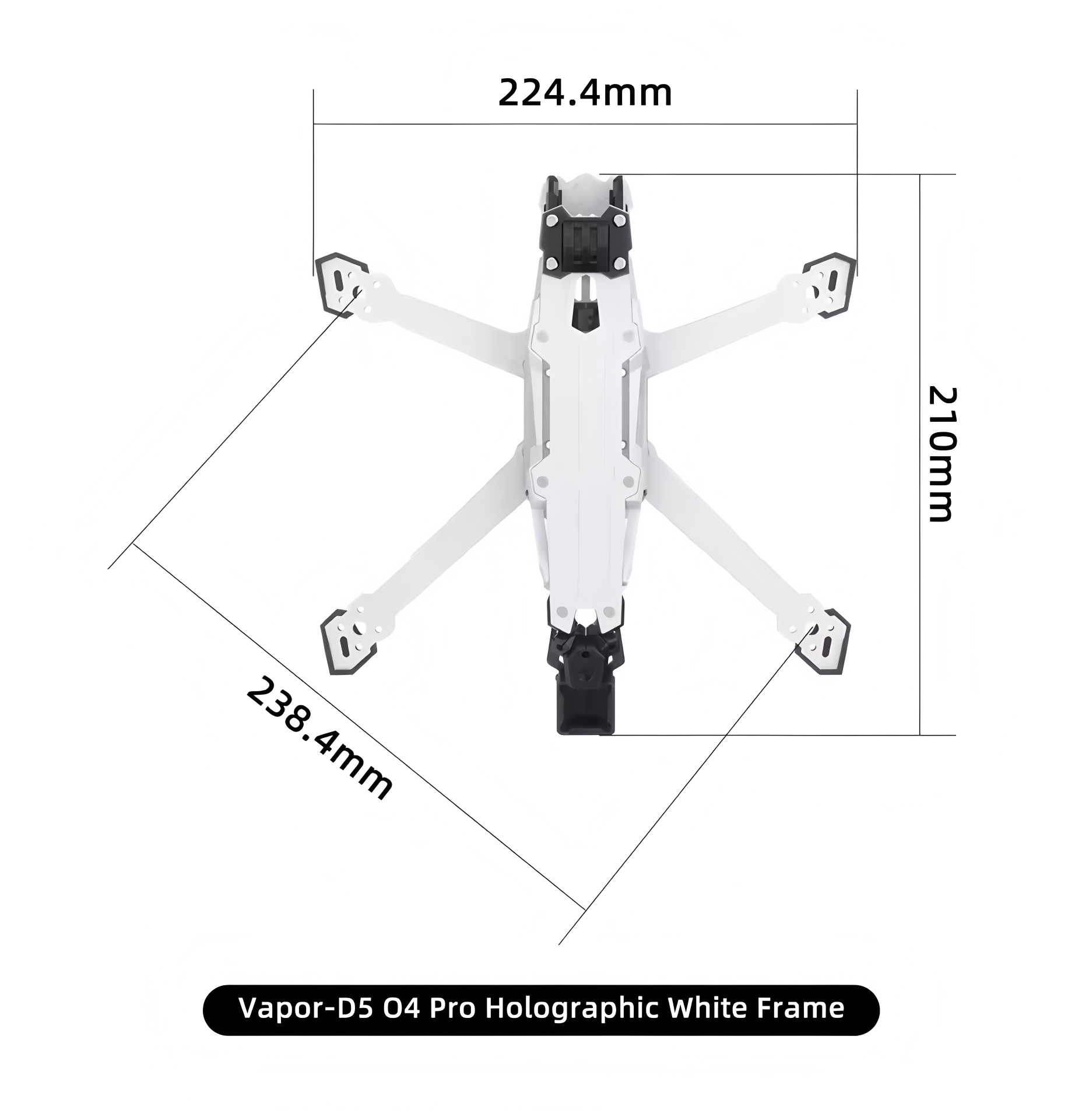 GEPRC Vapor D5/x5/x6 O4 Pro 프레 - Carbon Fiber Drone Frame 리뷰 및 가격