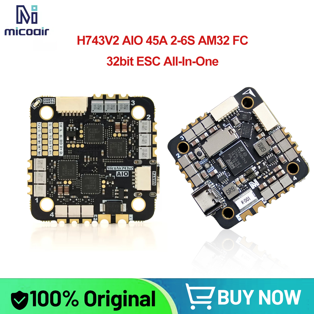 MicoAir H743V2 AIO 45A AM32 2- - Betaflight Fc 리뷰 및 가격