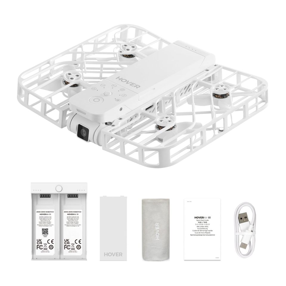 호버 에어 X1 초경량 125g 접이식 비행 카메라 트 - Drone With Camera 리뷰 및 가격