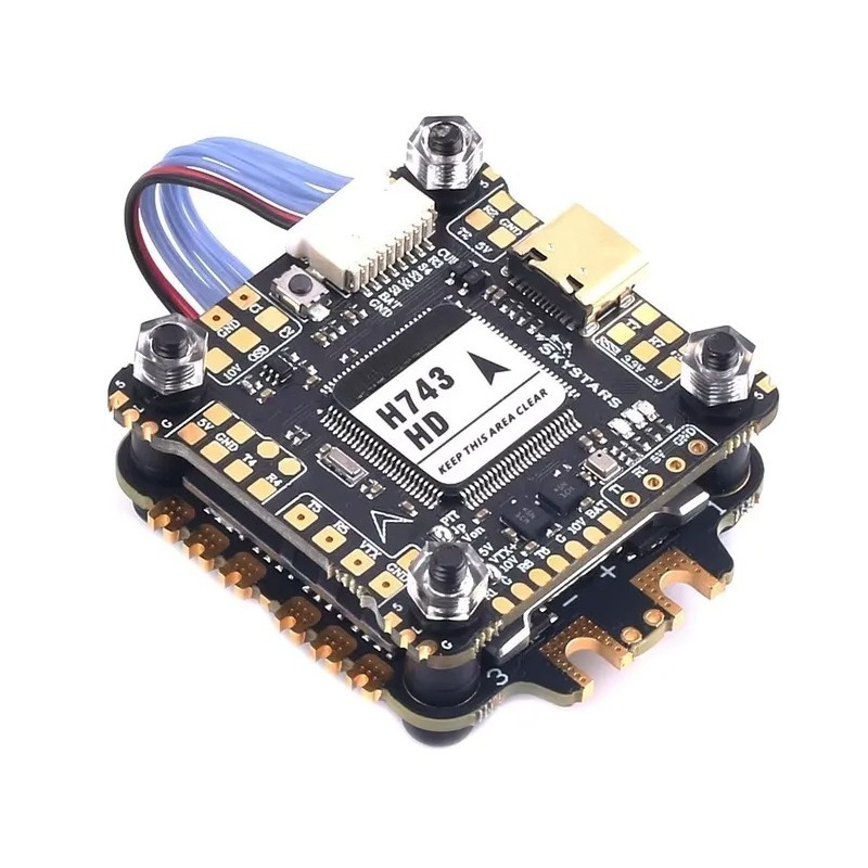 SKYSTARS H743 듀얼 자이로 비행 제어 장치와 - 4 In 1 Esc 리뷰 및 가격