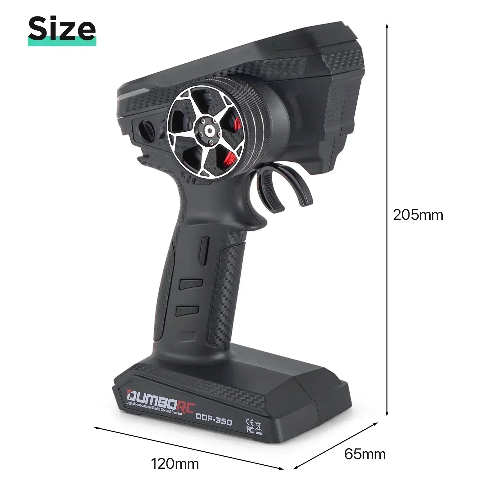 DUMBORC DDF-350 RC 리모컨, HD 스크린 - Radio Transmitter 2.4Ghz 리뷰 및 가격