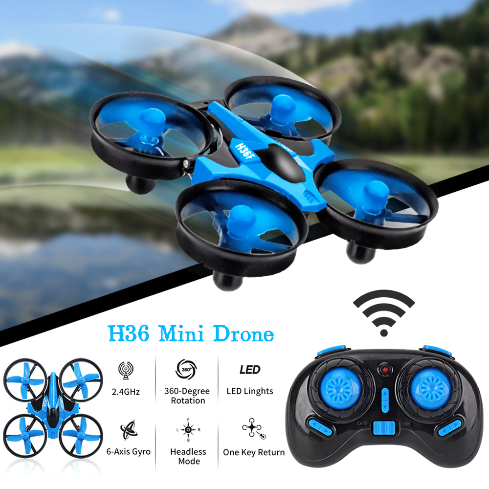 JJRC H36 미니 RC 드론 4채널 6축 헤드리스  - Brushed Drone Motor 리뷰 및 가격