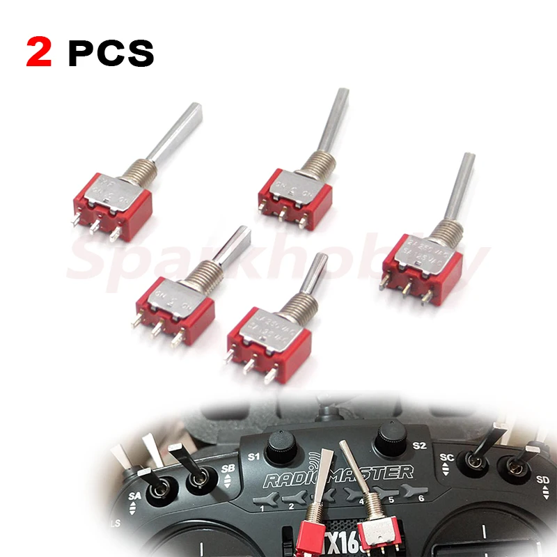 2PCS RC 송신기 스위치 2/3 위치 재설정 Rad - Flysky Transmitter 리뷰 및 가격