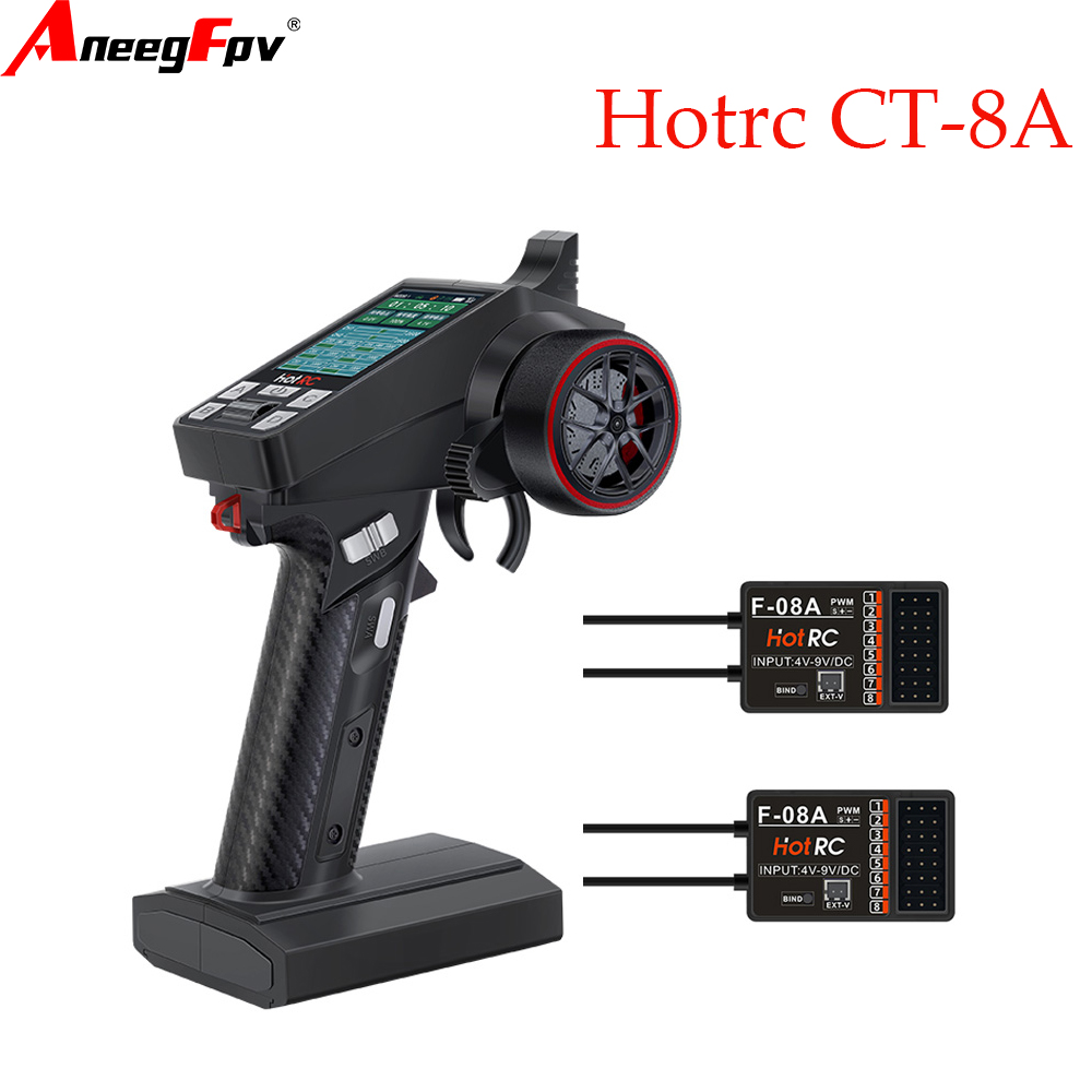HOTRC CT-8A 8채널 스마트 RC 송신기 컬러  - Radio Transmitter 2.4Ghz 리뷰 및 가격