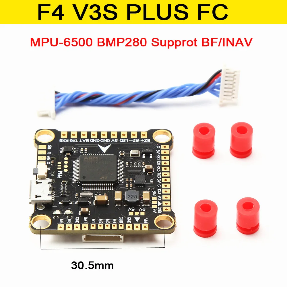 새로운 F4 V3S PLUS 비행 제어 장치(FC)는  - Betaflight Fc 리뷰 및 가격