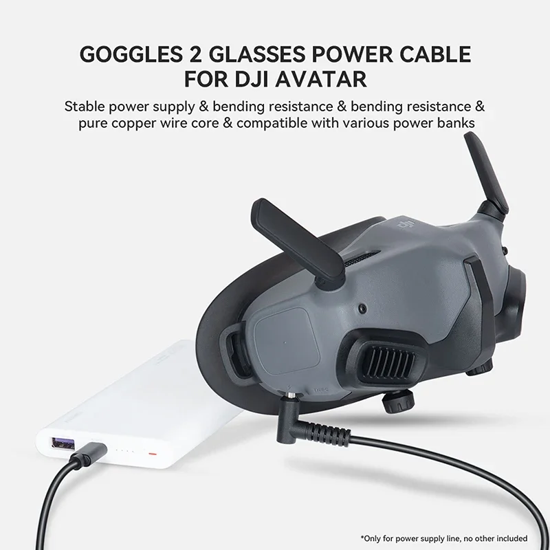 DJI 고글 2 / 안경 V2 충전 케이블 타입-C 포 - Dji Goggles 리뷰 및 가격