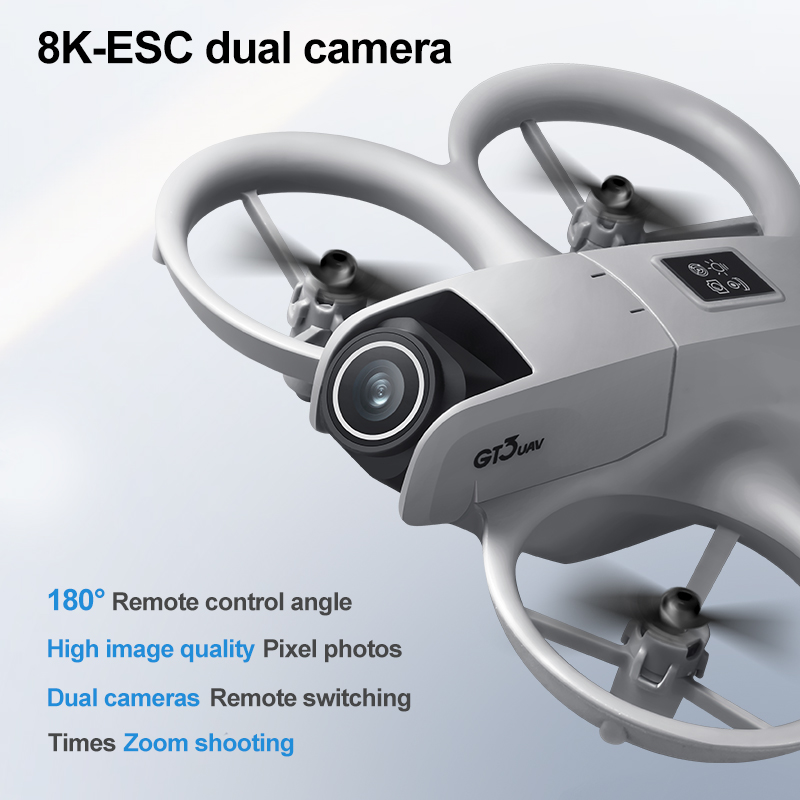 신형 GT3 스크린 탑재 미니 드론 8K HD 카메라  - Drone With Camera 리뷰 및 가격