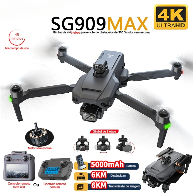 ZLL SG909 SG909MAX 전문 드론 4K 카메 - Drone Gimbal 리뷰 및 가격