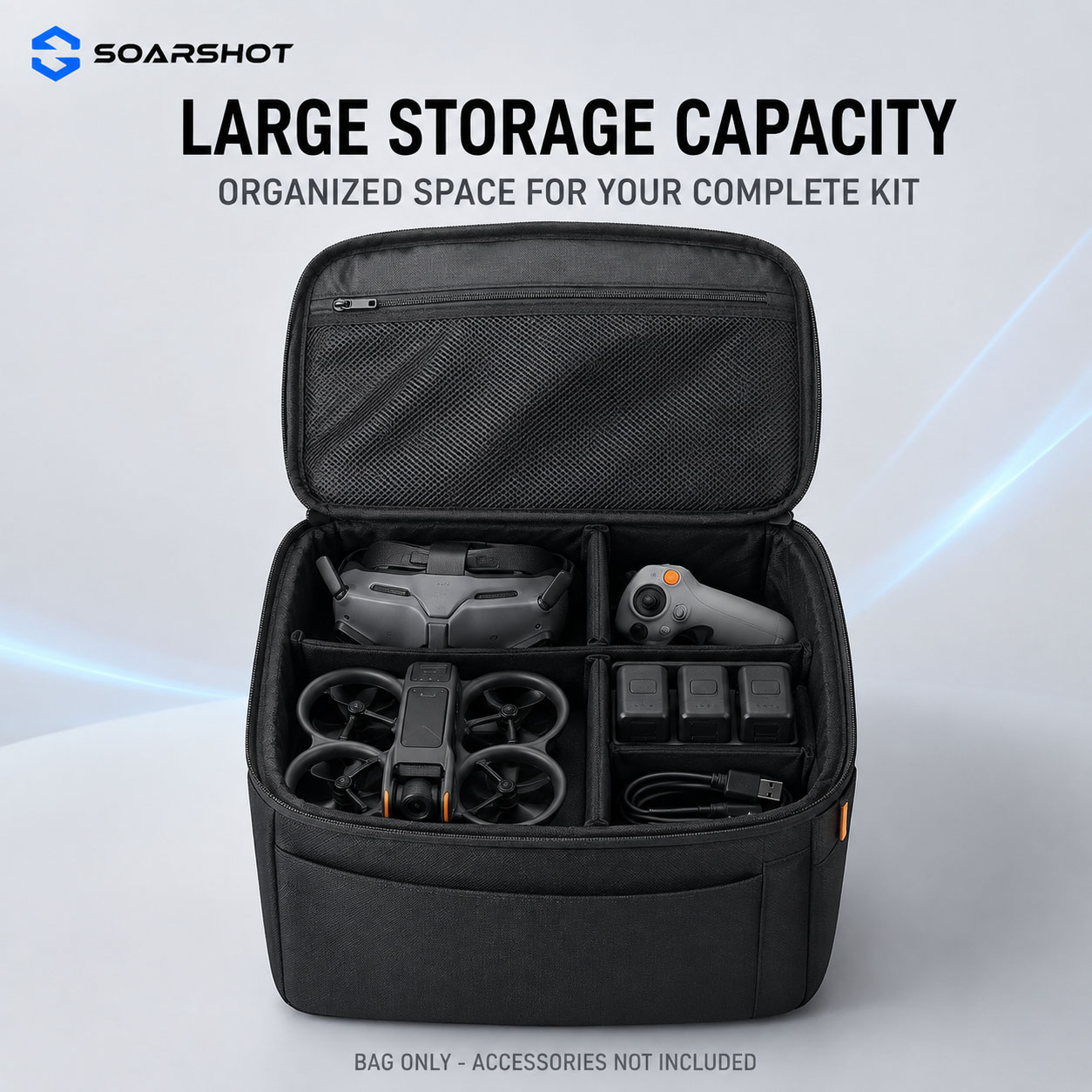 SOARSHOT DJI 아바타 2 고글 3 휴대용 크로 - Drone Goggles Dji 리뷰 및 가격